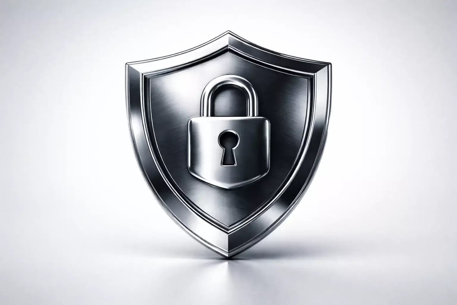 Logo di certificazione ufficiale con lucchetto di sicurezza