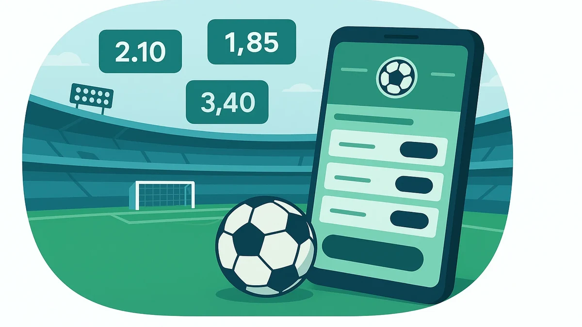 Guida completa alle scommesse sportive per principianti con interfaccia di betting e quote