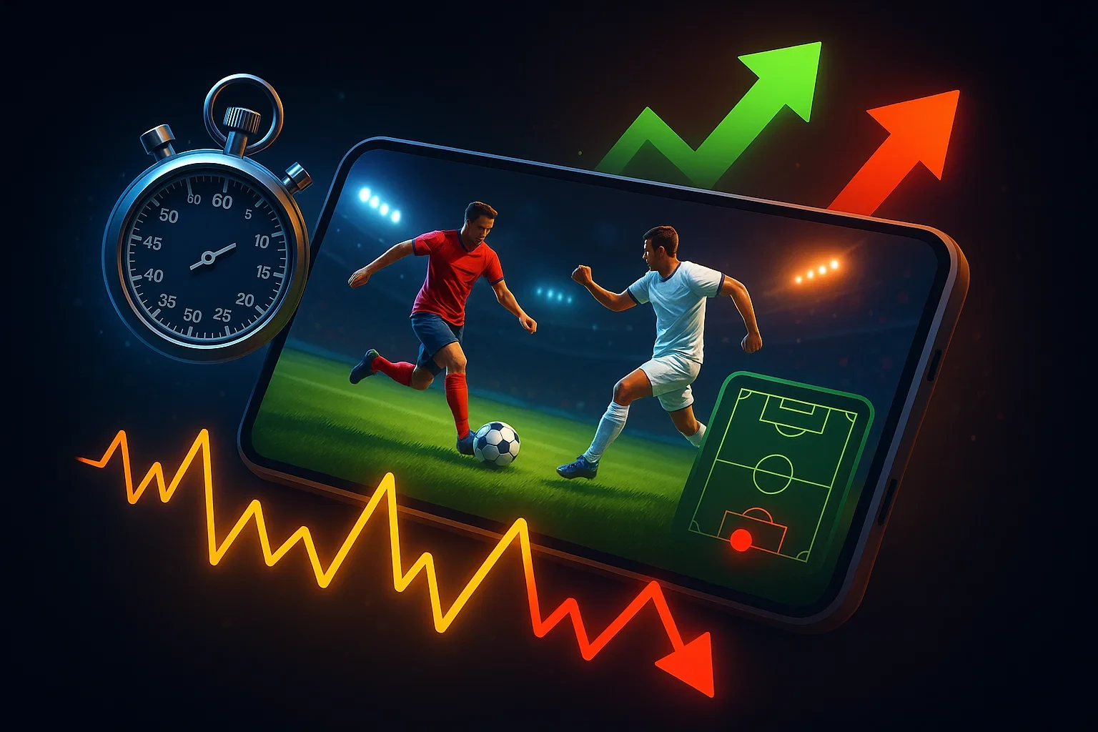 Scommesse live in tempo reale con quote che cambiano durante la partita