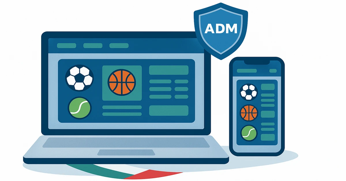 Siti scommesse ADM sicuri in Italia con licenza ufficiale per giocare online